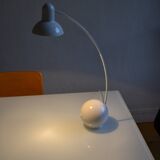 Vintage 80s 1980s white postmodernist table lamp