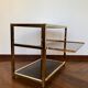 Golden aluminium dressing table
