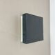 rare cubic Charlotte Perriand LES ARCS Style Wall Light by COSACK, Germany