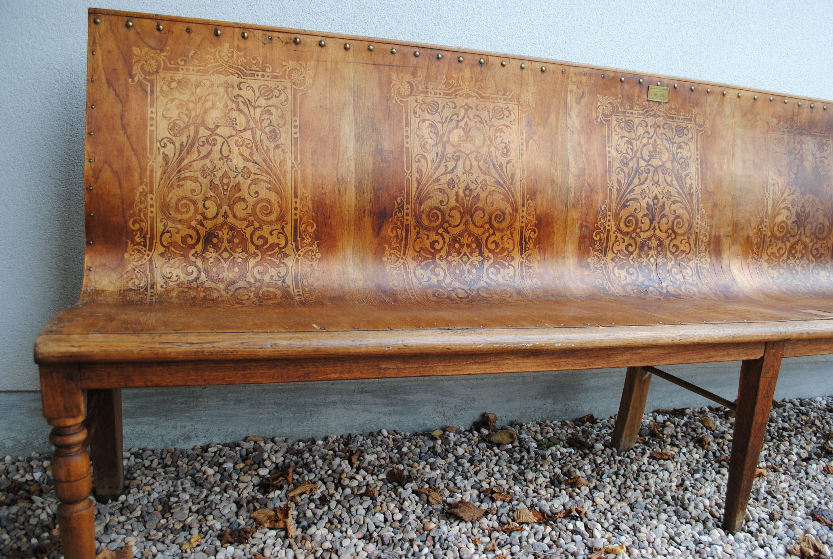 Banquette de bistrot, 1920