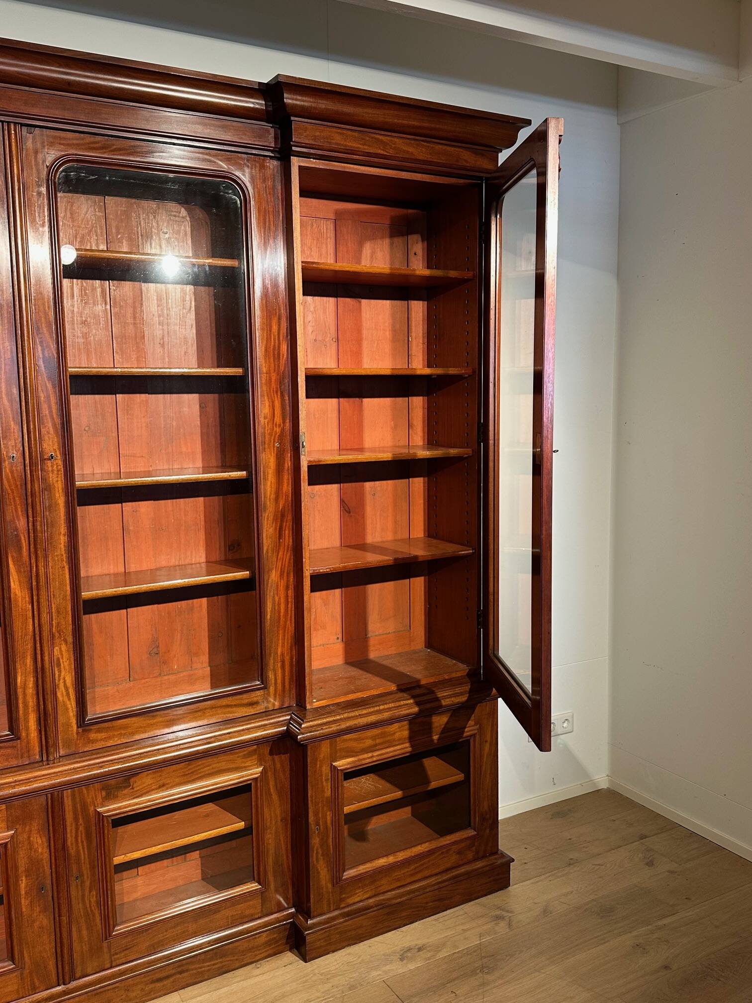 Large Victorian Bookcase