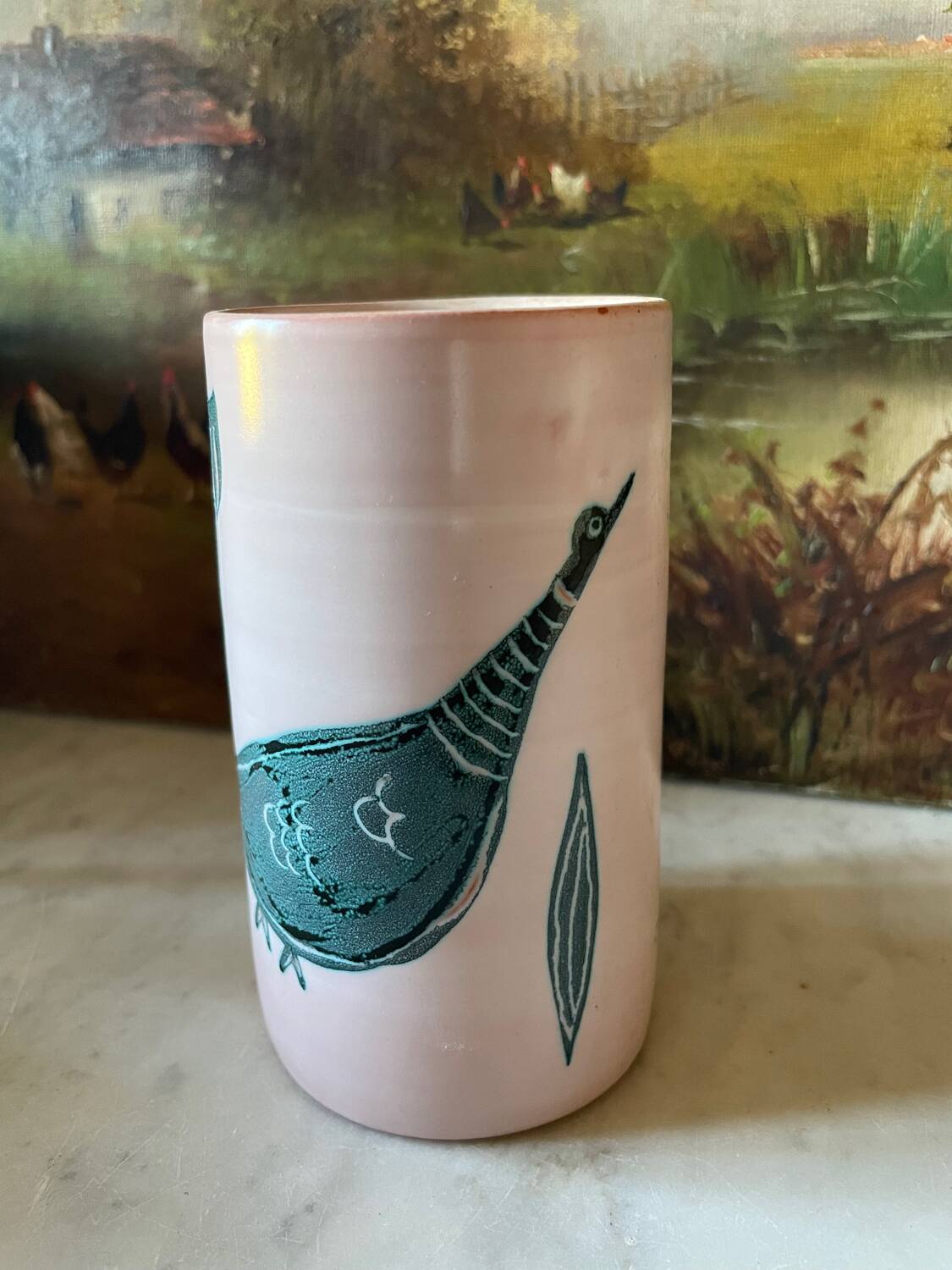 Yvon Roy scroll vase
