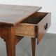 Elegant and subtle antique French dining table made of fruitwood