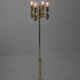 Brass floor lamp, 1970s, restored