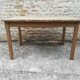Oak farmhouse table