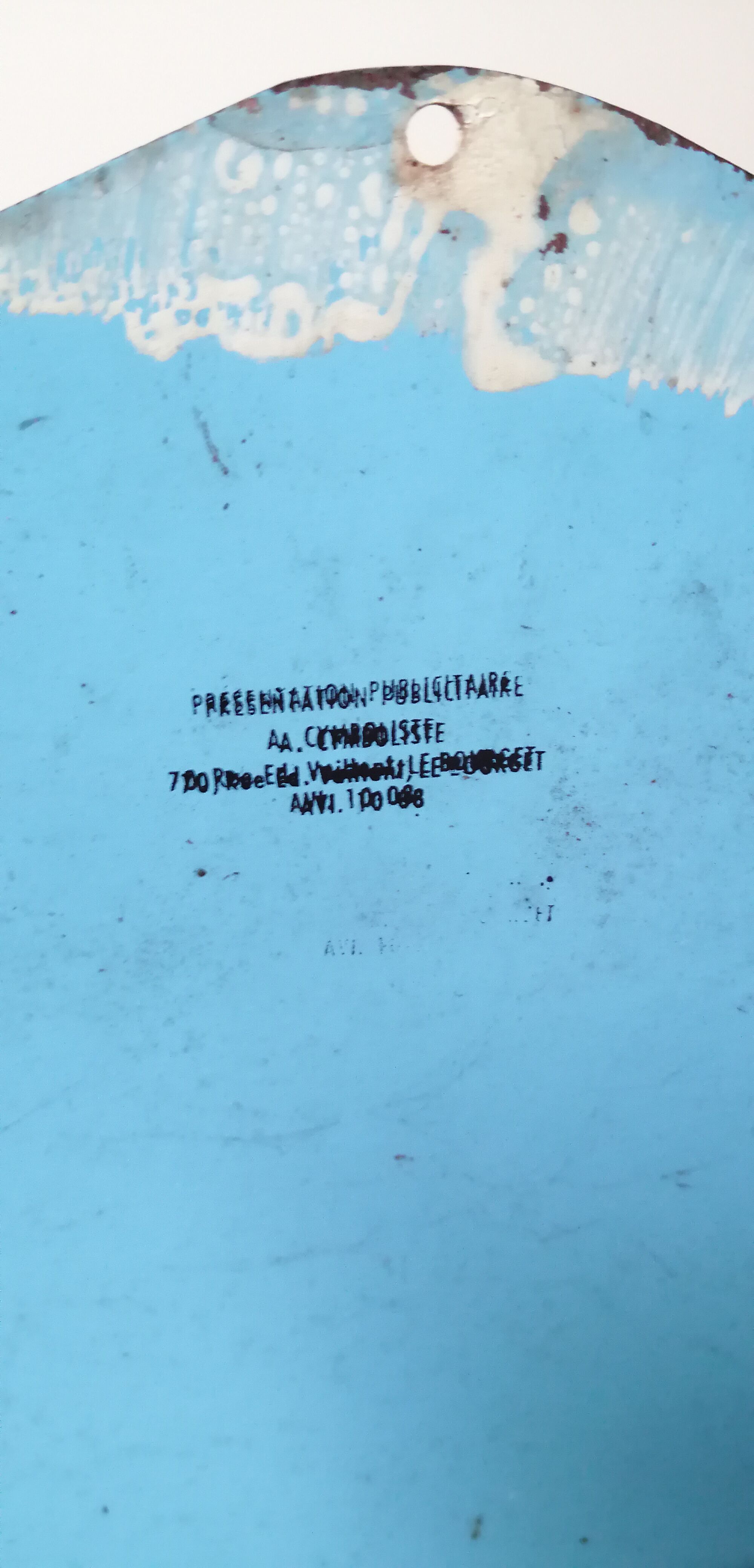 Antique display for eclor seed sachet