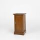 French Art Deco nightstand in varnished wood, ca. 1930