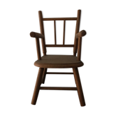 Wooden chair for dolls, early 20th century
