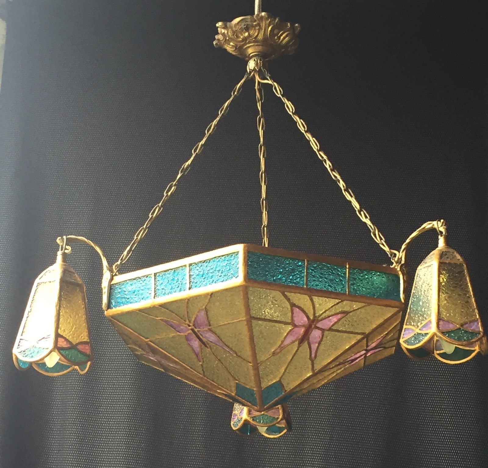 Art deco chandelier