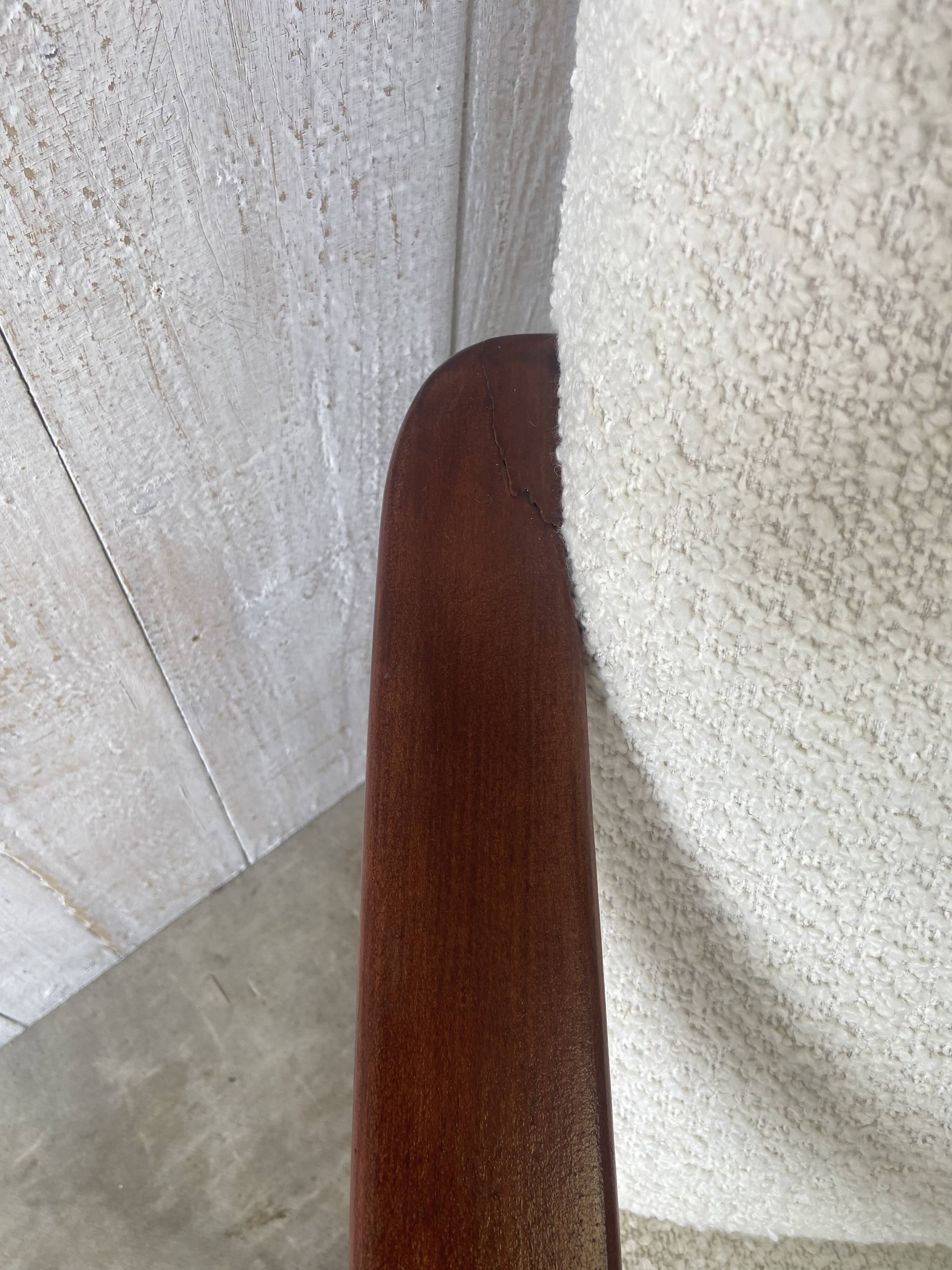 Restored Scandinavian armchair