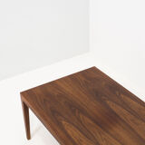 Table basse en palissandre par Severin Hansen pour Haslev Møbelsnedkeri