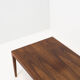 Table basse en palissandre par Severin Hansen pour Haslev Møbelsnedkeri