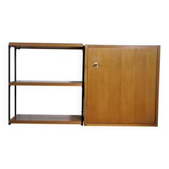 Mid-Century design wall shelf by Ernst Dieter Hilker for Omnia,1960s