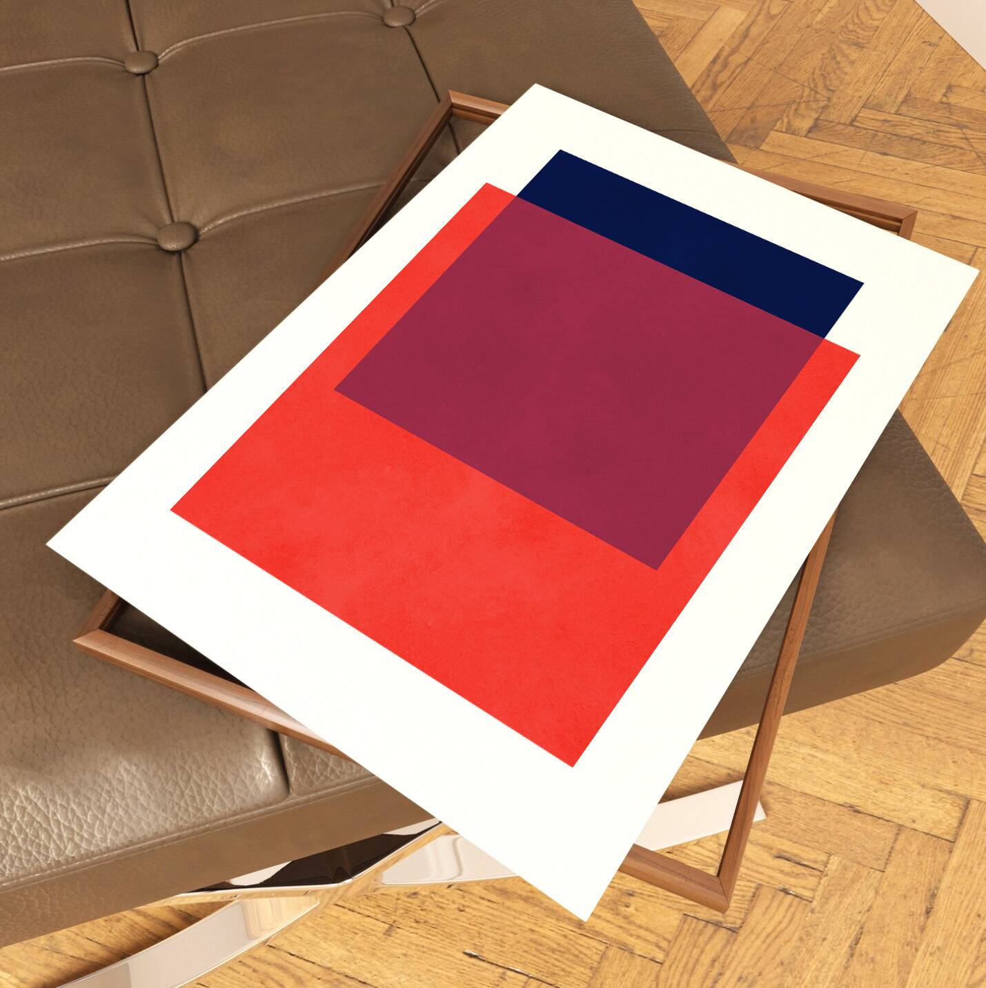 Peinture faite à la main 29,7x42cm