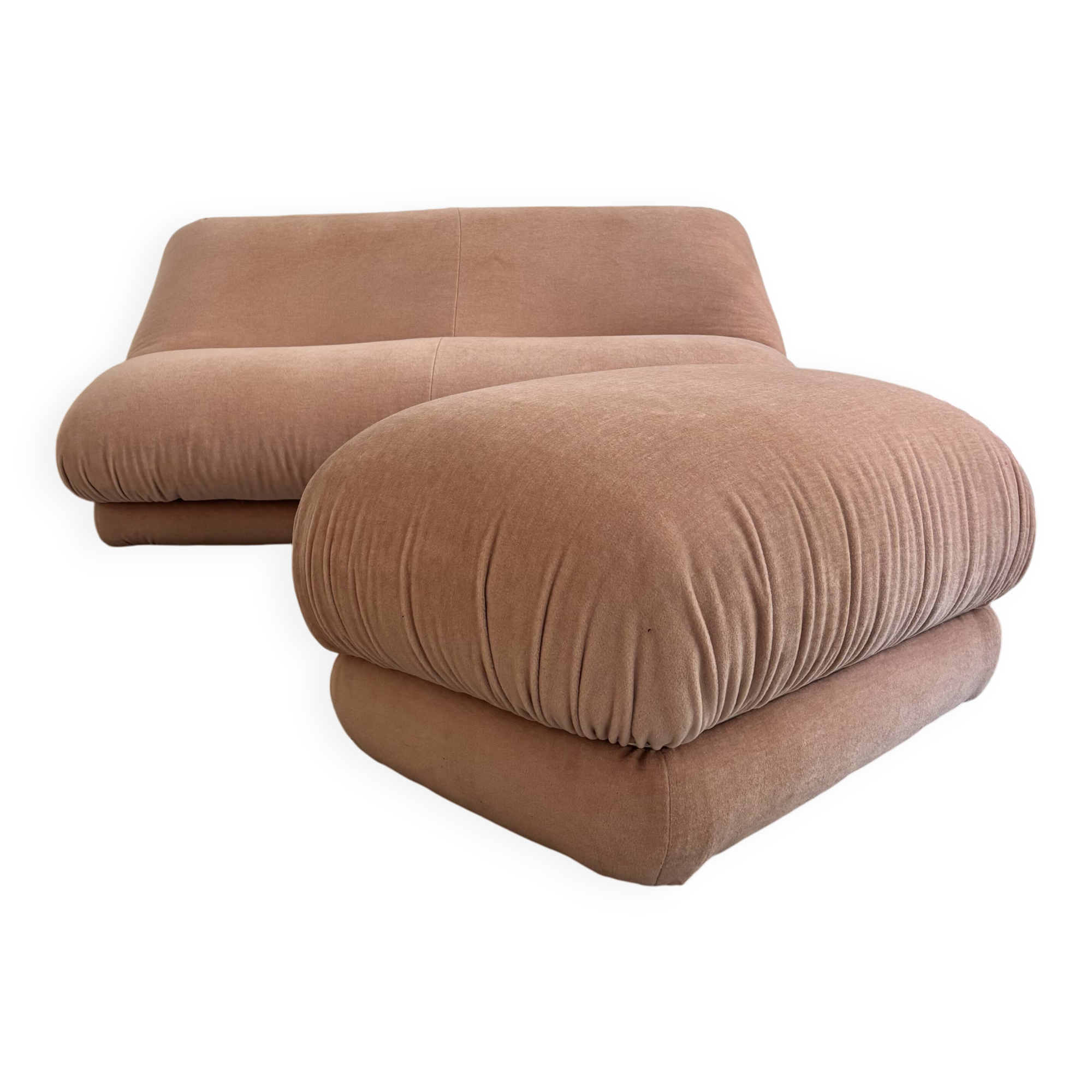 Steiner sofa and pouf