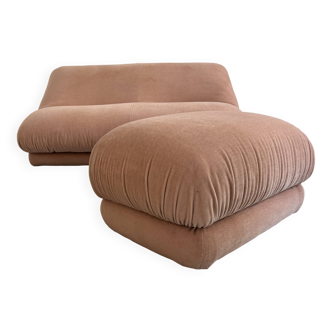 Steiner sofa and pouf
