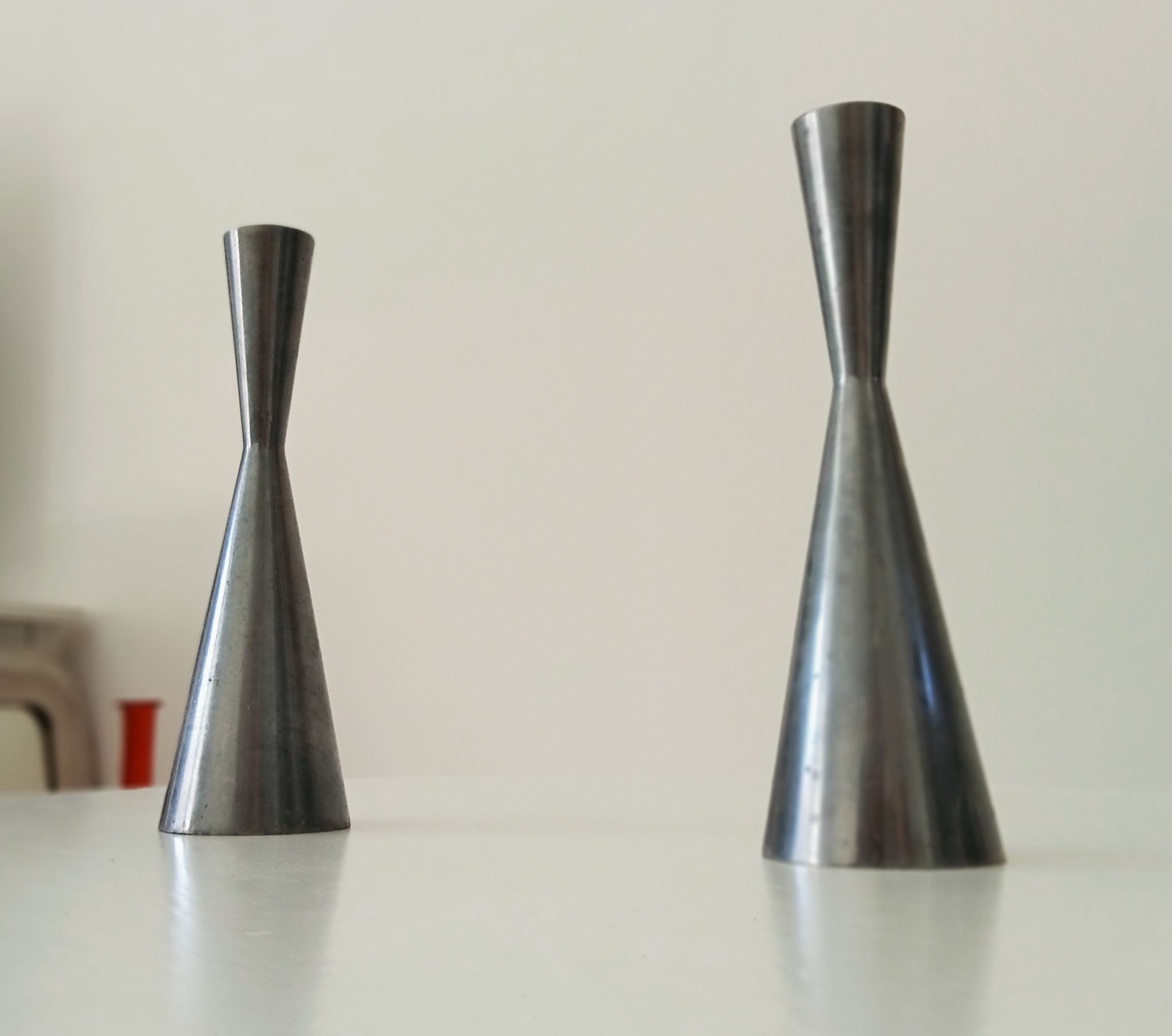Pair of vintage Scandinavian candle holders Ikea Erika Pekkari