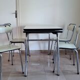 Formica extendable table & chairs