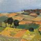 Swedish Oil on Panel “Landscape” by Tage Gavik, Signed, Vintage & Framed
