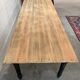 Table de ferme pieds tournés