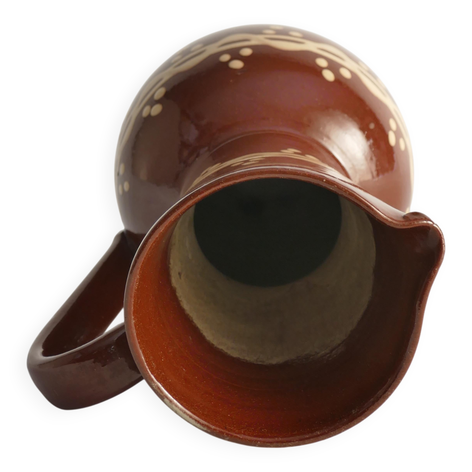Brown Ceramic Pitcher or Vase by Andersson & Johansson, Höganäs, Sweden, 1920s