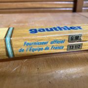 Vintage Tennis Racket GAUTHIER Miss Go Wood + Cover + Zephyr Vinta