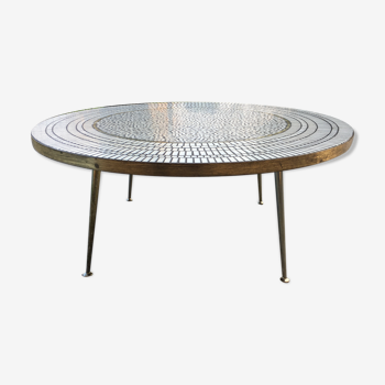 Berthold Muller mosaic coffee table, 1950s