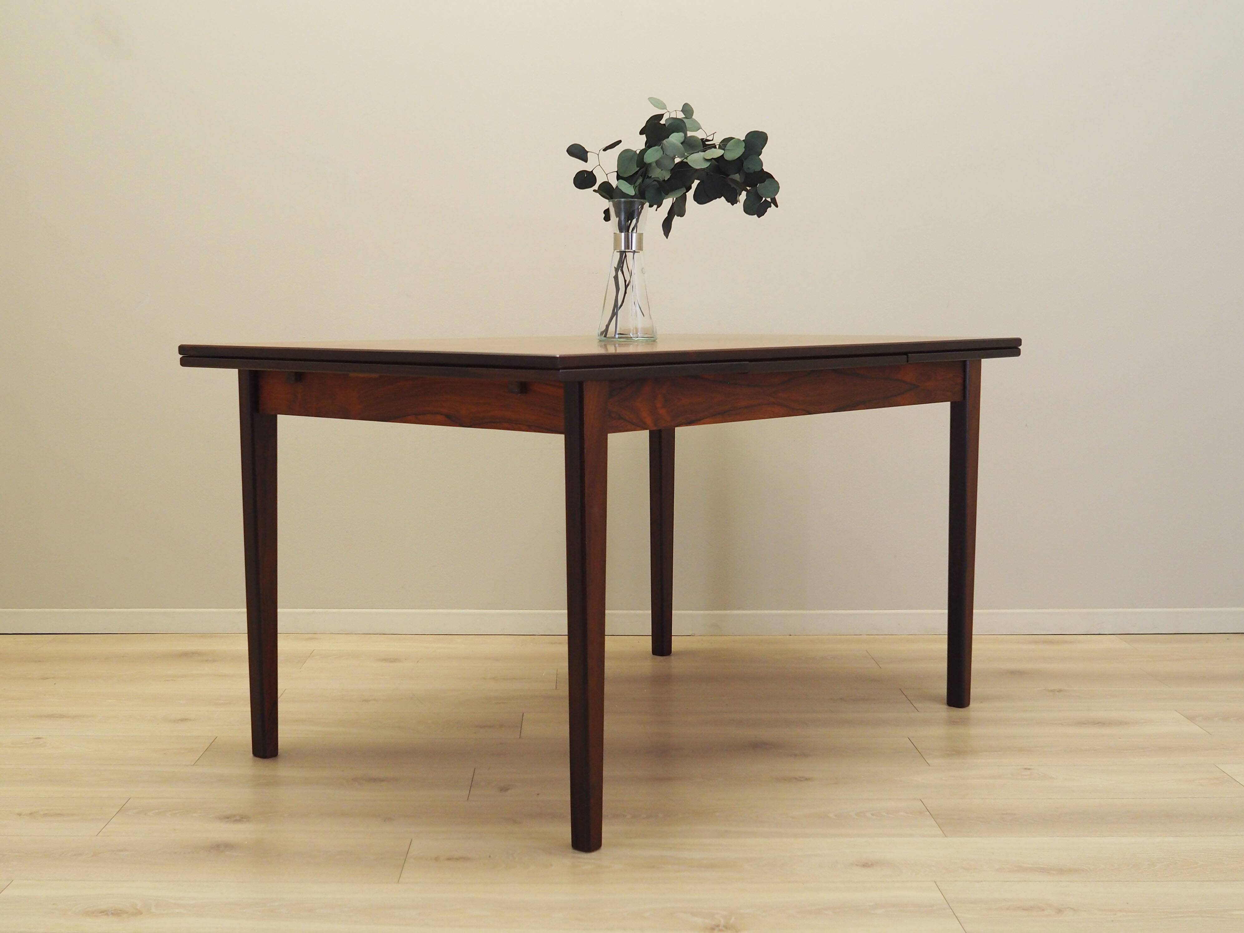 Rosewood table, Danish design, 1970s, production: Denmark