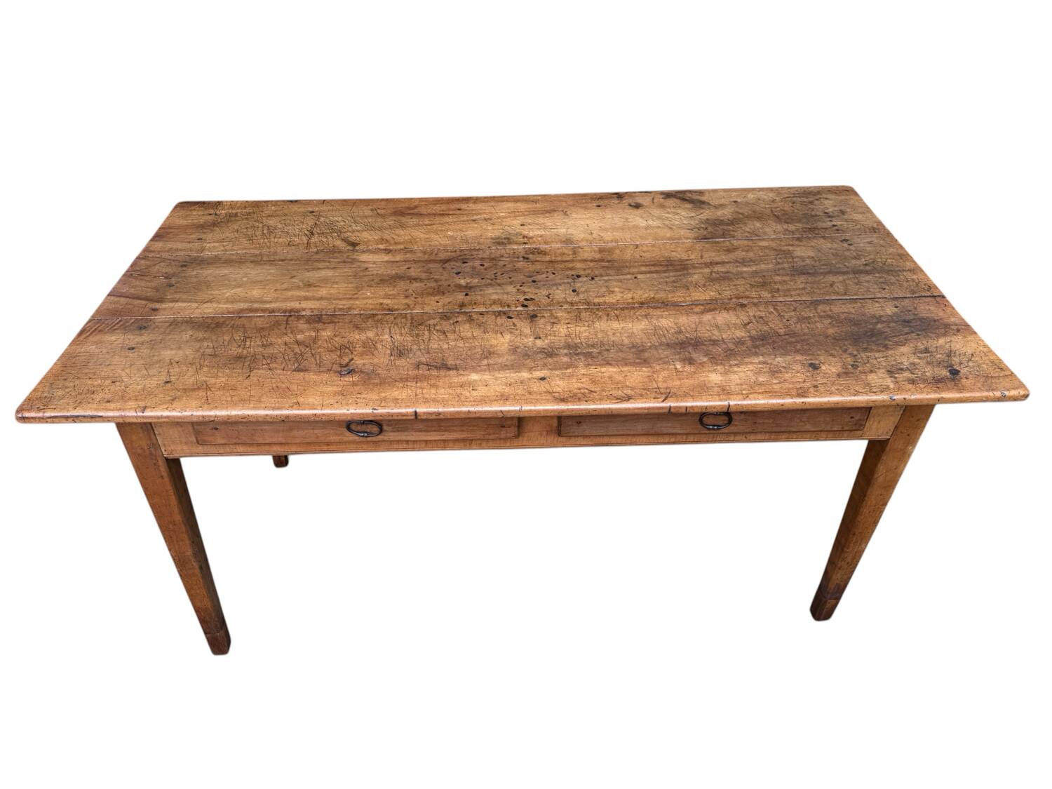 Table de ferme en cerisier, France XIXème s.