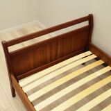 Lit en teck, design danois, années 1970, fabrication : Danemark