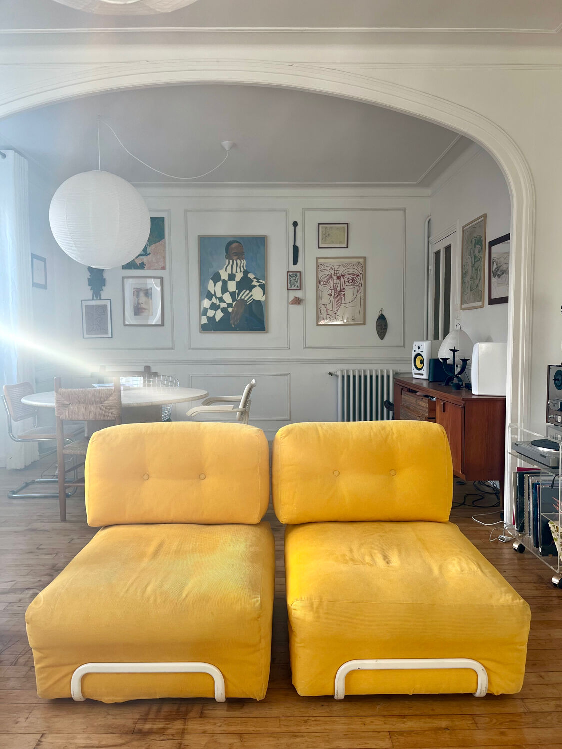 Pair of Rorberg armchairs limited edition