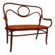 Bench n°18 curved wood