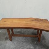 Duo of brutalist tables