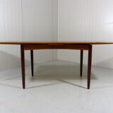 Danish teak extensible dining table, 1960’s