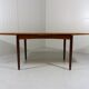 Table à manger extensible en teck danois, années 1960