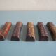 terracotta knife rests vintage table art set holders