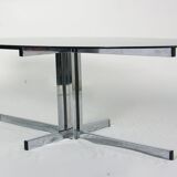 PIEFF Coffee Table Chrome & Glass