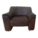 Fauteuil club suisse de Sede Designer Cuir Modèle DS44 1970’s