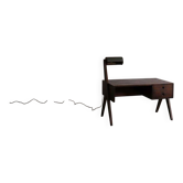 Bureau Pierre Jeanneret avec lampe intégrée, Chandigarh, années 1950