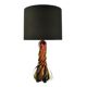 Murano uranium glass table lamp, 1950s