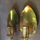 Pair of brass