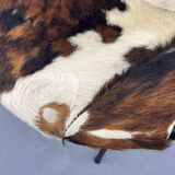 Mid-Century Swivel Balloon Armchair from Lusch & Co, 1960s