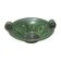 Large vintage Foucard-Jourdan Vallauris green ceramic bowl; 1960s