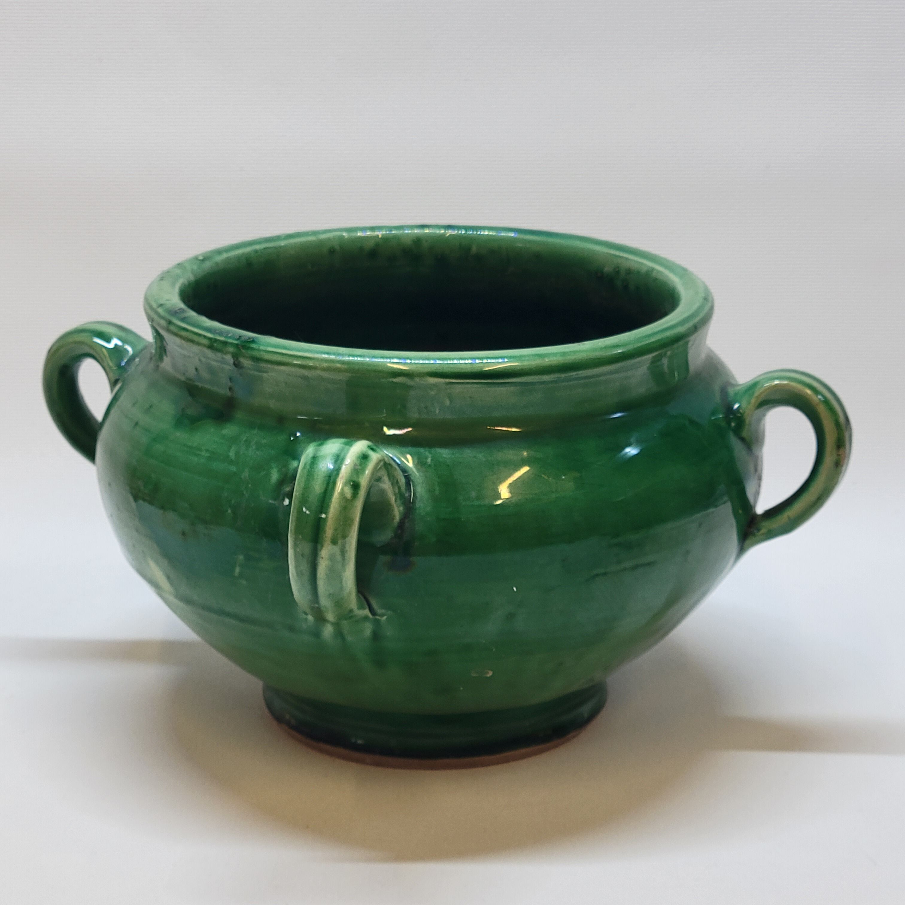 Green Glazed Terracotta Pottery