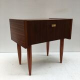 Pair of spindle bedside tables