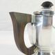 Silver metal coffee / tea service art deco 3 pieces
