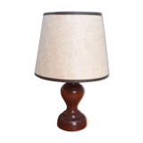 Bedside lamp turned wood