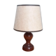 Bedside lamp turned wood