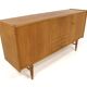 Scandinavian teak and oak enfilade, Sweden, 1960