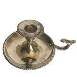 Bougeoirs rat des caves argenté